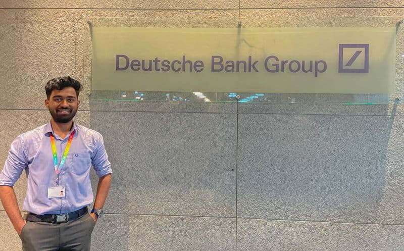 Internship At Deutsche Bank